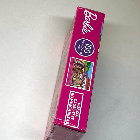 TCG Toys Sure Lox Barbie 100 Pieces Jigsaw Puzzle New In Box Age 3+ - Picture 10 of 14